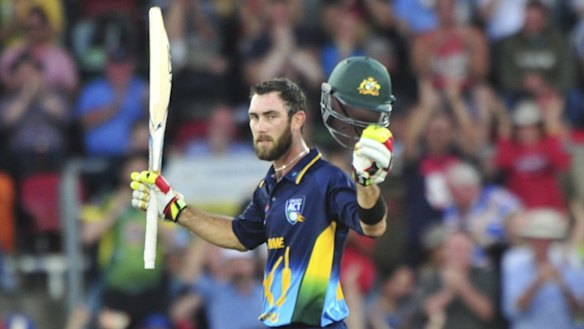 Glenn Maxwell went big.