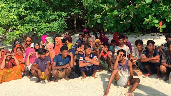 Thai officials discovered 65 ethnic Rohingya Muslim refugees shipwrecked and stranded on a beach at Rawi island, southern Thailand last week. 