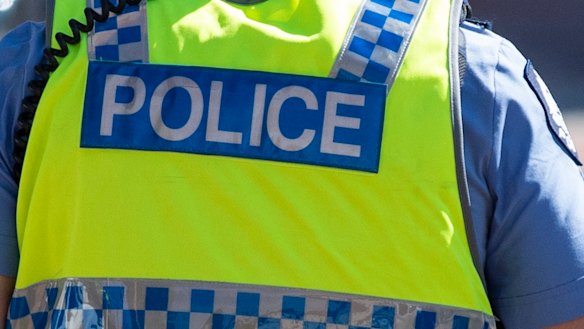 The pedestrian was taken to hospital.
