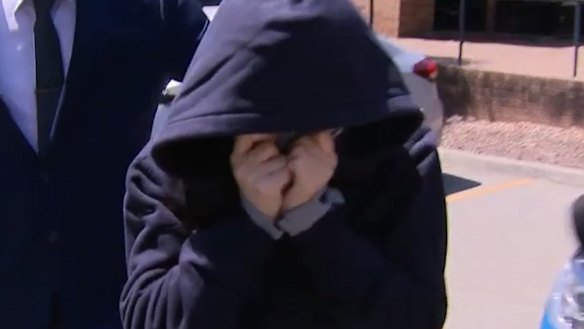 Jennifer Chin leaving Armadale Magistrates Court in 2023 after being granted bail.