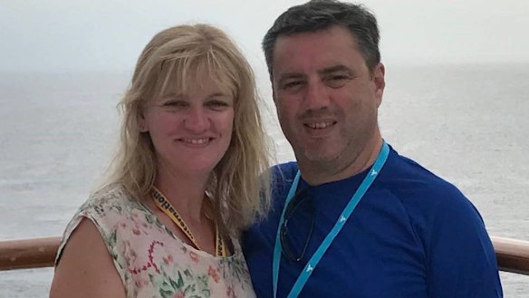 Australians Anthony and Kristine Langford were believed to be on the island at the time of the eruption.