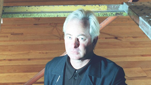 Mr Bartlett at the site of the Palace Cinemas development in 1998. 