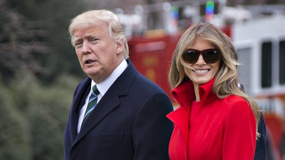 Donald and Melania Trump.