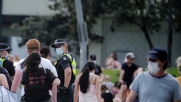 If an infected person walks past you on the street, they move past so quickly your chances of catching COVID-19 from them are low.