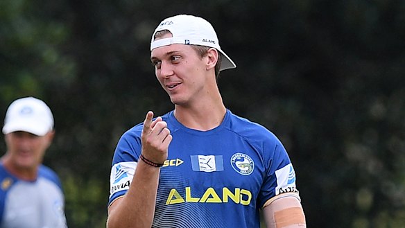 Eels forward Shaun Lane.