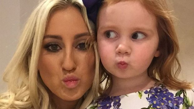 Joined at the hip ... Roxy Jacenko and her daughter Pixie.