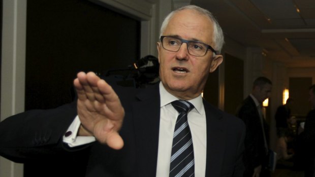 Prime Minister Malcolm Turnbull, and chief of staff Drew Clarke (right), are ultimately responsible for the damning Public Service report.