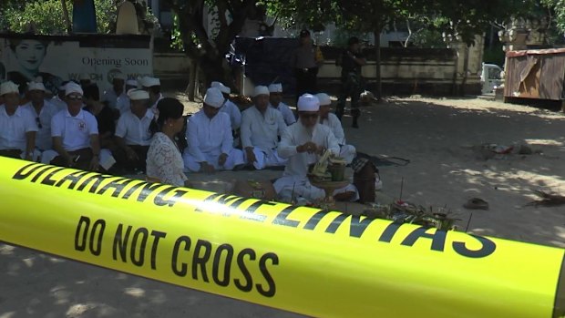 A man, believed to be Australian, has been found in Bali. 