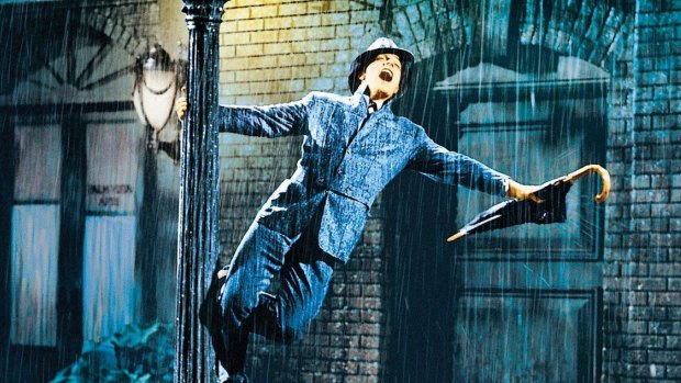 A Hollywood high point: Gene Kelly in Singin' in the Rain.