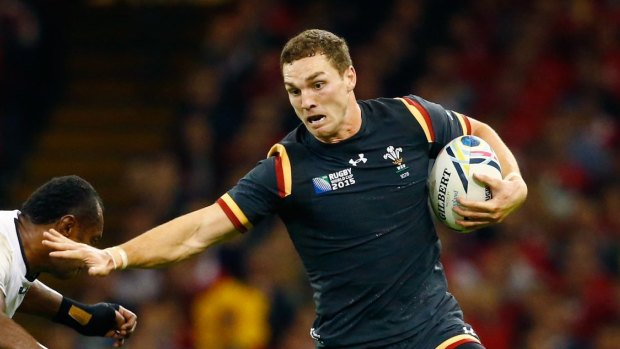 Welsh wizard: George North, who was a star for the British and Irish Lions two years ago, will play at centre for Wales against the Wallabies this weekend.
