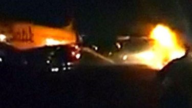 Jakarta plane collision.