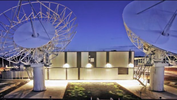 The NBN satellite station in Queensland.