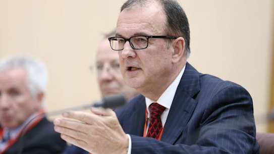 Mr Clare in the past blasted the appointment of NBN chairman Ziggy Switkowski (pictured), board member Justin Milne and senior executive JB Rousselot as "jobs for the boys".