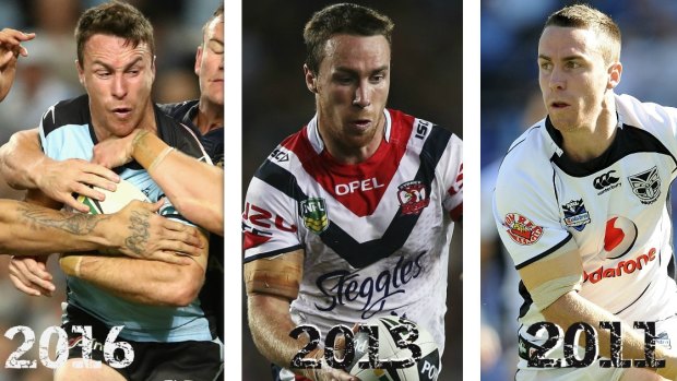 Mr consistency: James Maloney will play in his third grand final for his third different club.