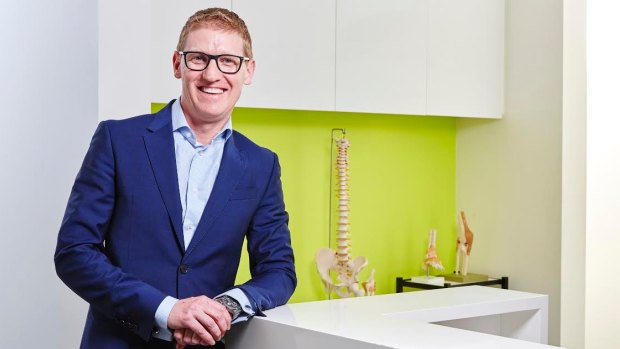 Physiotherapist Pete Hunt is starting to see a lot of people with neck and back pain related to their mobile.