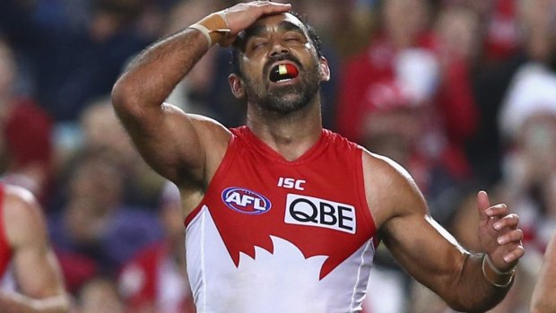 Campaigner: Adam Goodes was publicly maligned over an extended period. 