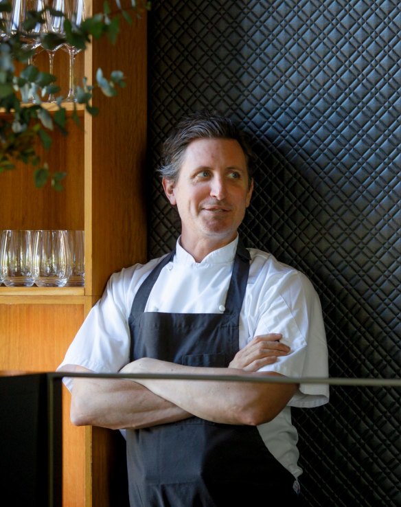 Aubergine owner and chef Ben Willis. 