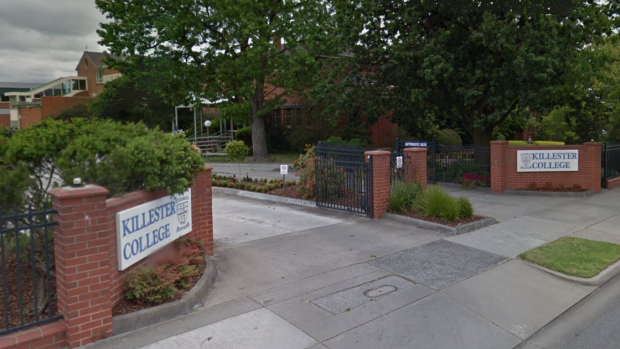 Several girls were suspended over an incident in which students were threatened in the bathroom at Killester 
College.