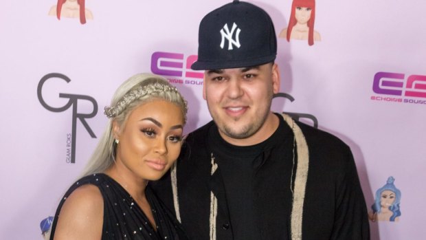 Blac Chyna and Rob Kardashian.