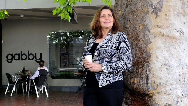 Lacking custom: Manuka Business Association spokeswoman Angela Nichol says foot traffic has decreased since paid parking was introduced to the parliamentary zone on October 1.  