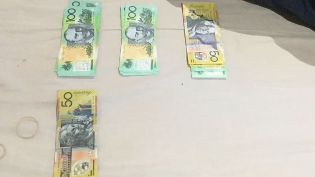 $158,000 in cash was uncovered during Thursday's raids.