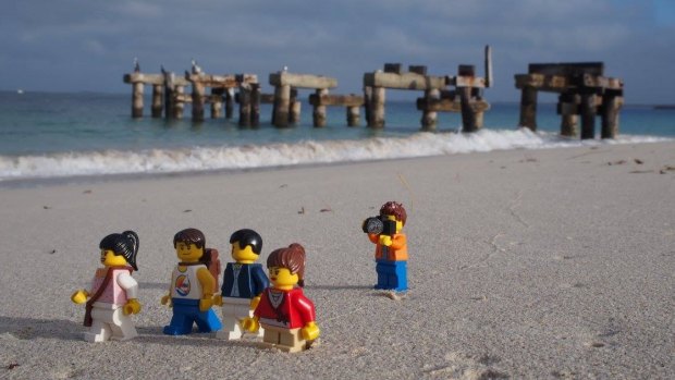 The Lego Travellers check out the sights of Western Australia.