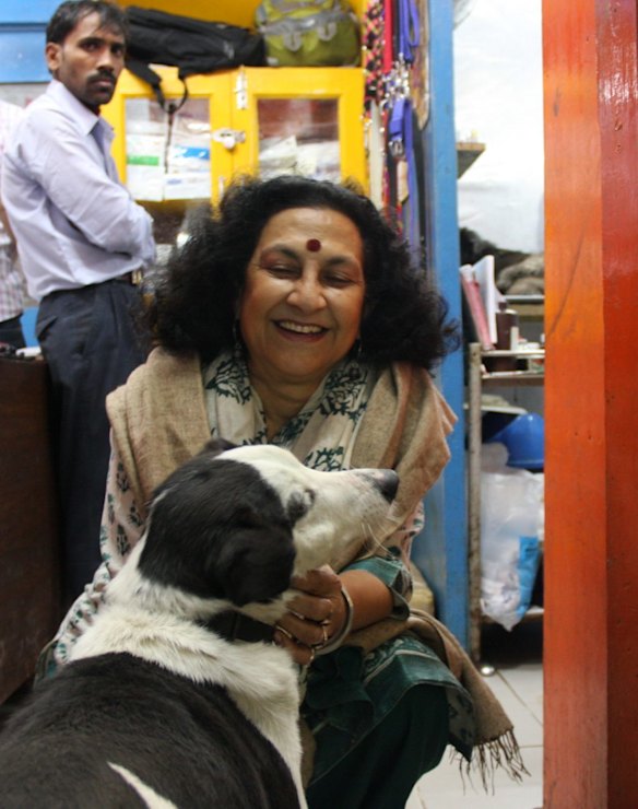 Geeta Seshamani, convenor of the Delhi animal welfare organisation Friendicoes.  