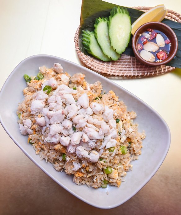 Thai Tide's crab fried rice.