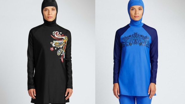 The three-piece 'burkini', released in the lead-up to British summer by Marks & Spencer. 