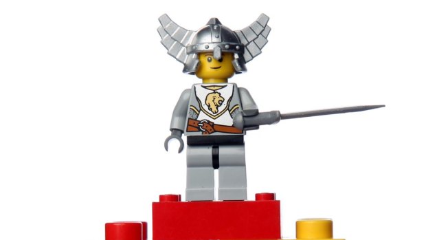 Researchers have found 30 per cent of all Lego sets contain at least one toy weapon. 