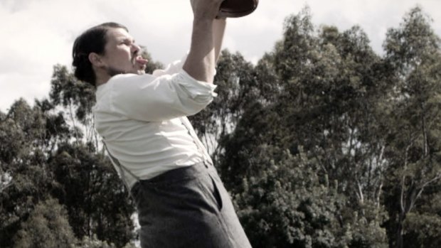 Nathan Phillips plays Tom Wills in the documentary.