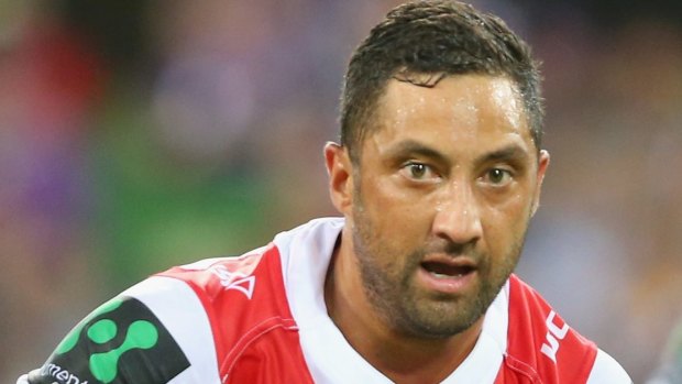 Redemption: Benji Marshall of the Dragons looks to for a round three resurgance.