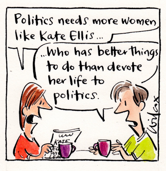 Why should women be excluded from governance because the system was designed with only men in mind?