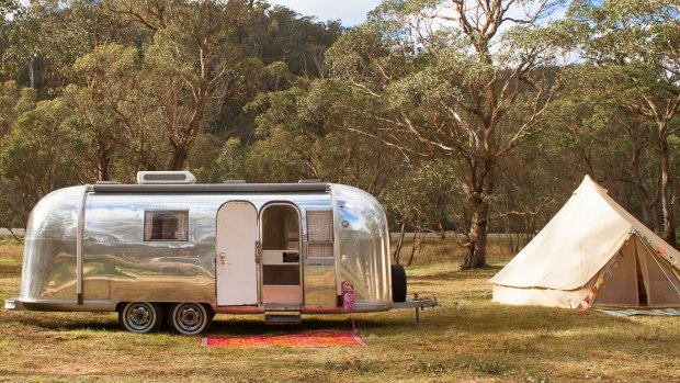 Happy Glamper's sister company Airstream Dreams also hires out Airstreams for promotions and events.