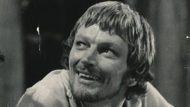 John Bell as Hamlet at Nimrod in 1973.