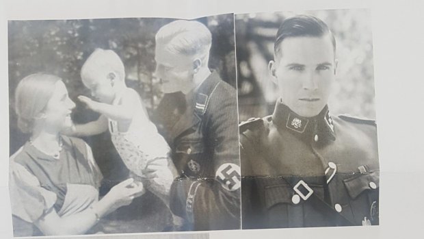 Supplied pictures of the white  supremacy material found in letterboxes in Tuggeranong and Greenway.