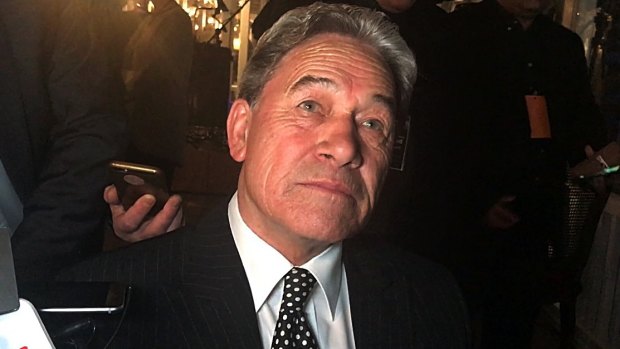 New Zealand First leader Winston Peters.