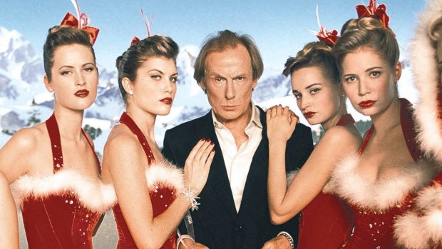 The role that kicked it all off: Bill Nighy in <i>Love Actually</i>.