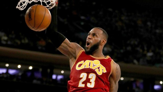 LeBron James of the Cleveland Cavaliers is uncertain whether he would want to visit a White House occupied by Donald Trump.