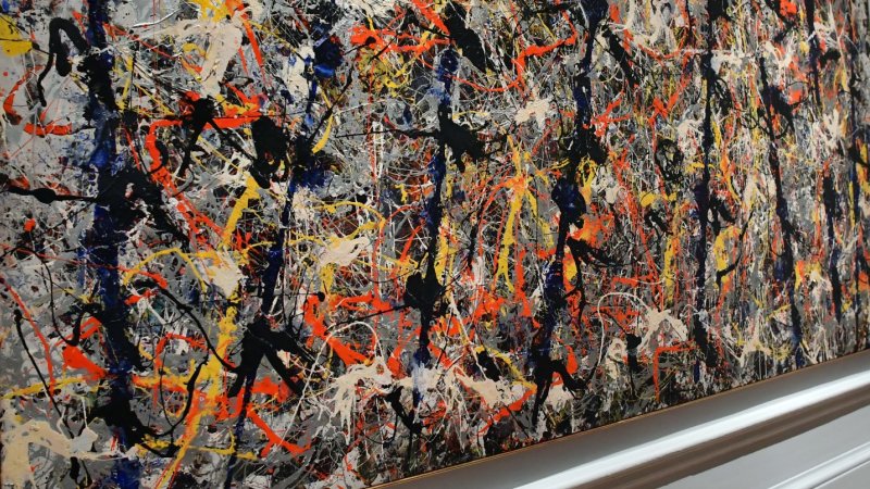Jackson Pollock S Blue Poles Now Worth 350m