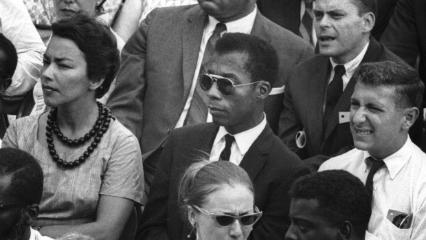 Writer and social critic James Baldwin, centre, managed to maintain friendships with both Martin Luther King and Malcolm X – no mean feat.