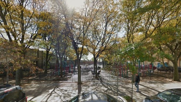 Local residents say Osborn Playground in Brooklyn is a dangerous place after dark.