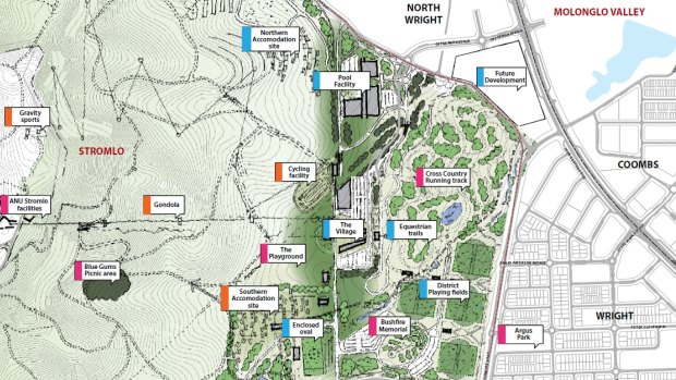 The Stromlo Forest Park Master Plan was released on Tuesday. 