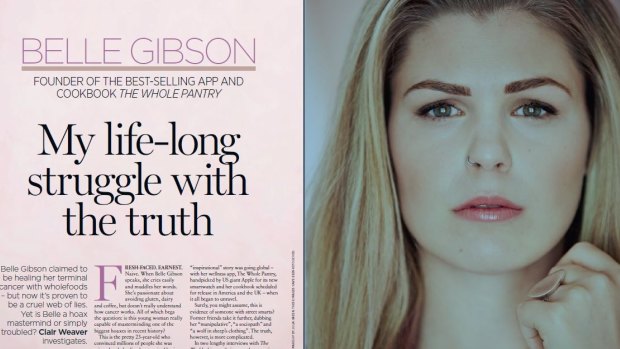 Belle Gibson's interview in The Women's Weekly sparked an online backlash.