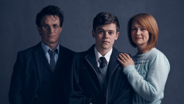 The original London cast of Harry Potter and the Cursed Child.