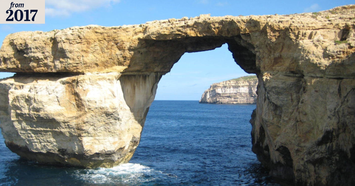 Malta's 'Azure Window' collapses