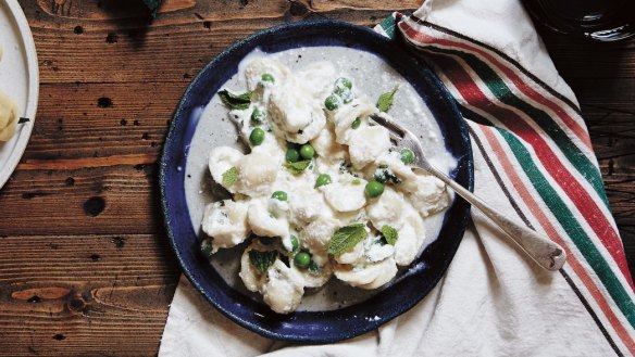 This orecchiette has a lovely fresh sauce that is very quick to prepare.