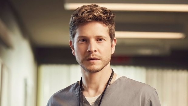 Matt Czuchry as Dr Conrad Hawkins in <i>The Resident</i>.