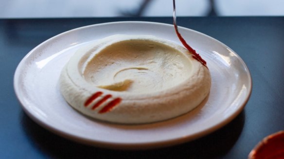 Tom Sarafian's next-level hummus.