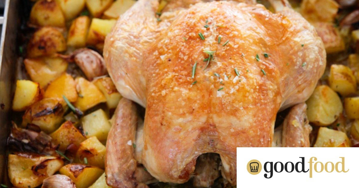 Recipe Nigella Lawson's roast chicken with lemon, rosemary, garlic and